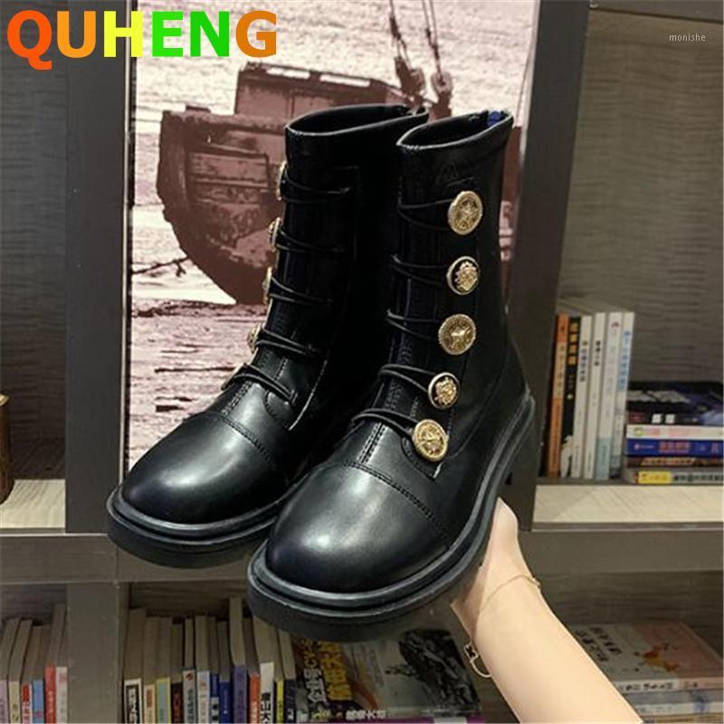 Women's Boots Vintage Style Medal Buckle Decoration 2020 New Rivet Female Motorcycle Boots Fashion Platform Leather Shoes1, Black
Women's Boots Vintage Style Medal Buckle Decoration 2020 New Rivet Female Motorcycle Boots Fashion Platform Leather Shoes1, Black