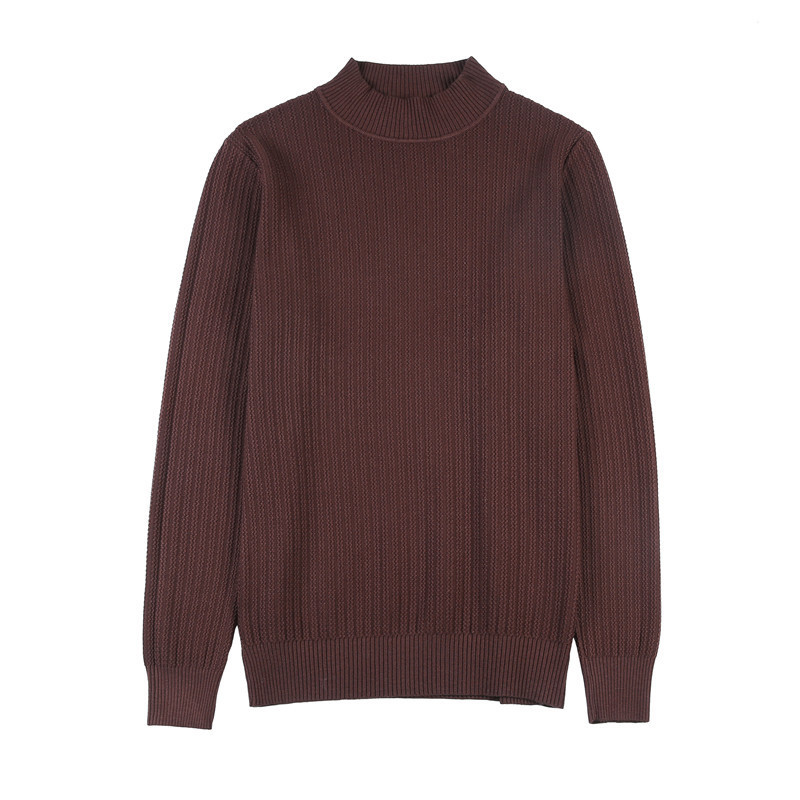 6Colors Autumn Winter New Slim Fit Long Sleeve Pullovers Sweater Men Clothing Solid Casual Pull Homme Streetwear Turtleneck 3XL 201022