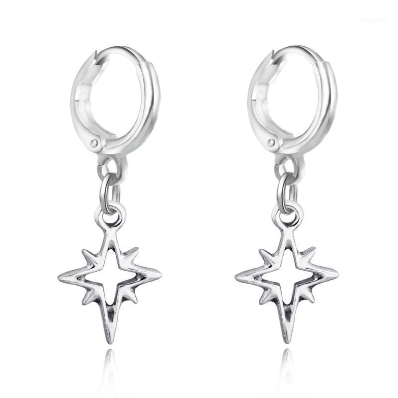 1 Pair European New Fashion Simple Earrings Explosion Hollow Star Pendant Hoop Earrings Trendy Circle As Gift E489-T21
1 Pair European New Fashion Simple Earrings Explosion Hollow Star Pendant Hoop Earrings Trendy Circle As Gift E489-T21
