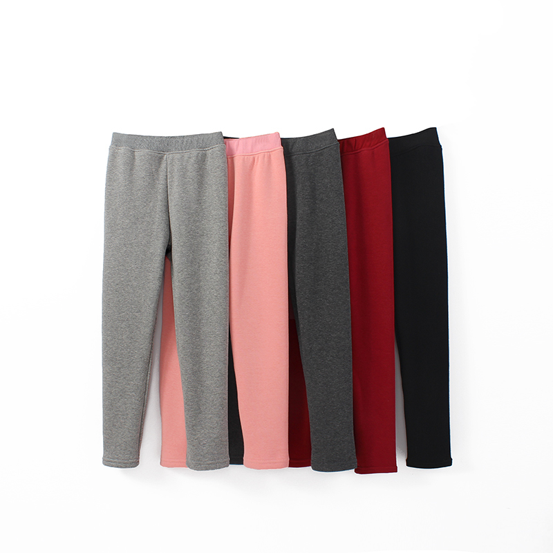 kids leggings girl 2020 cotton warm winter pants girls leggings children Elastic girls trousers 3 5 7 9 12 years LJ201019