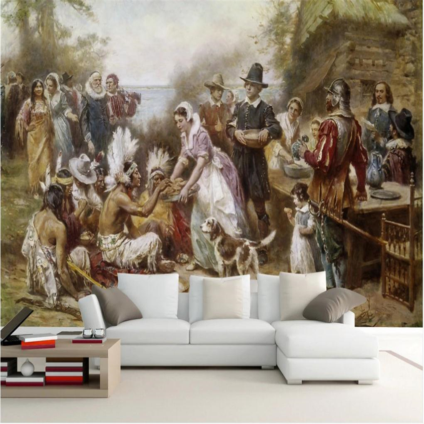 European classical character oil painting wallpapers TV background wall beautiful scenery wallpapers, As show
European classical character oil painting wallpapers TV background wall beautiful scenery wallpapers, As show