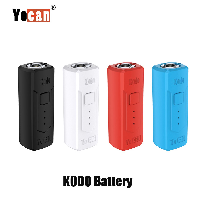 100% Original Yocan Kodo Box Mod 400mAh Preheat VV E Cigarette Vape Mod Variable Voltage Battery for 510 Thread Cartridges Tank Genuine, White
100% Original Yocan Kodo Box Mod 400mAh Preheat VV E Cigarette Vape Mod Variable Voltage Battery for 510 Thread Cartridges Tank Genuine, White
