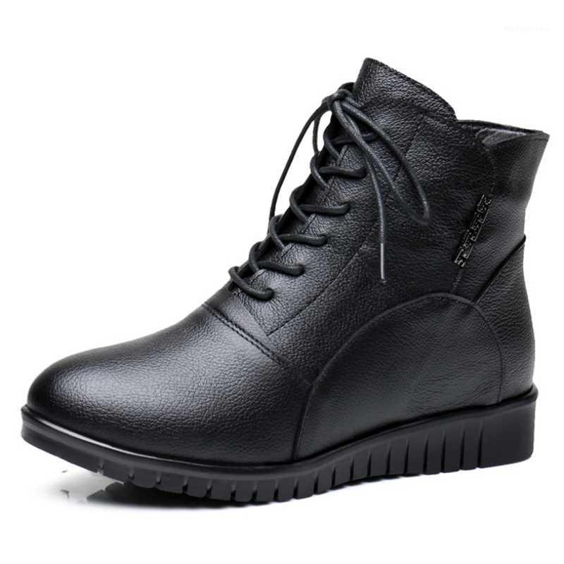 Mother Shoes Winter Cotton Shoes Short Boots Women Middle-aged Elderly Casual Lace-up Leather old-age warm Boots Large Size 431, Brown
Mother Shoes Winter Cotton Shoes Short Boots Women Middle-aged Elderly Casual Lace-up Leather old-age warm Boots Large Size 431, Brown