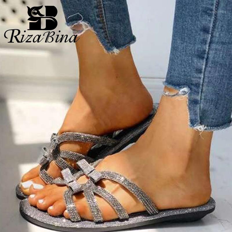 RIZABINA Size 35-43 Women Flat Slippers Crystal Bowknot Fashion Summer Shoes Woman Beach Stay Home Lady Casual Daily Footwear1, Beige
RIZABINA Size 35-43 Women Flat Slippers Crystal Bowknot Fashion Summer Shoes Woman Beach Stay Home Lady Casual Daily Footwear1, Beige