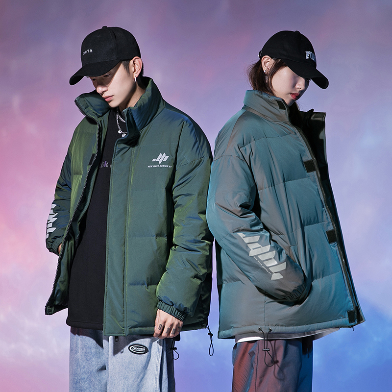 SingleRoad Men's Cotton Padded Jacket Winter Coat Parka Bombers Solid Oversized Windproof Hip Hop Streetwear Jacket For Men 201127
