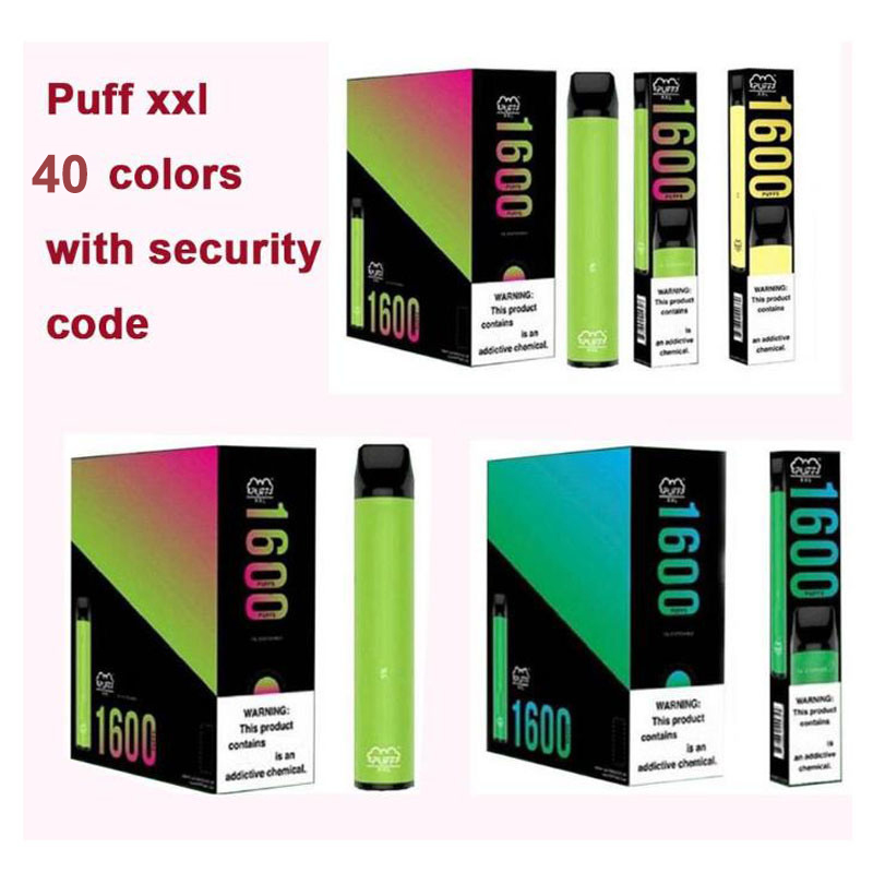 Newest 32 colors Puff XXL Disposable Vape pen Pods Device Puff xxl 1000mAh Battery 6.5ml 1600 puffs Kit disposable e cigarettes
Newest 32 colors Puff XXL Disposable Vape pen Pods Device Puff xxl 1000mAh Battery 6.5ml 1600 puffs Kit disposable e cigarettes