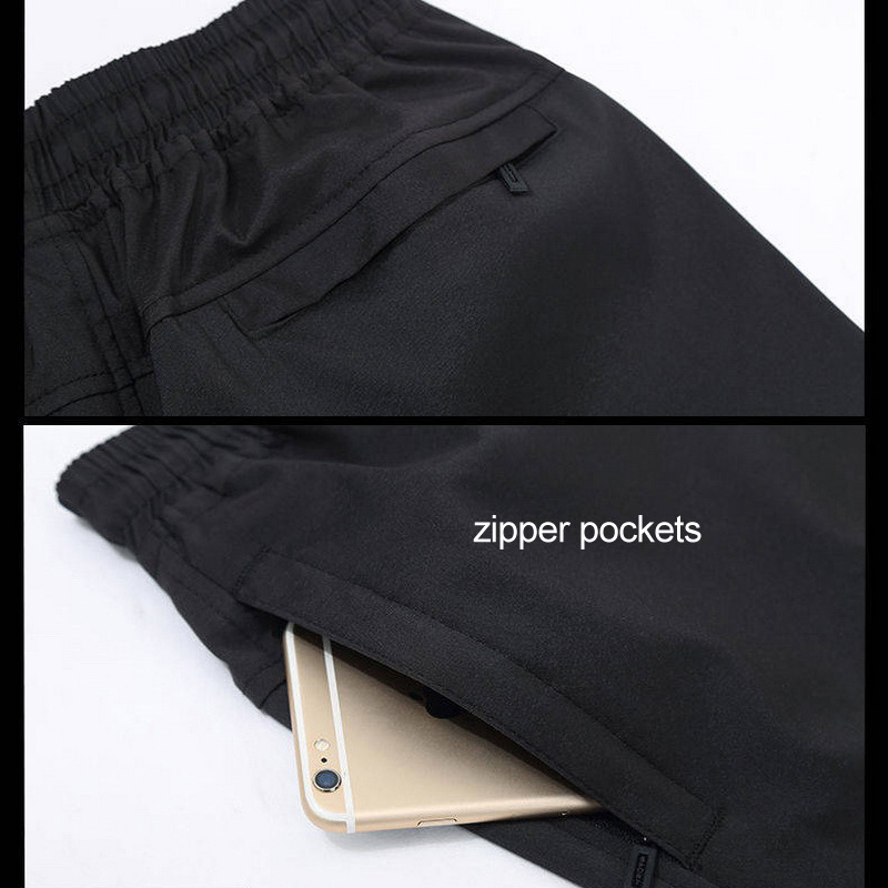 Plus Size 6XL Men's Summer/Autumn Pants Men Casual Pants Mens Breathable Quick Dry Trousers Male Loose Wide Leg Pants AM412 201027