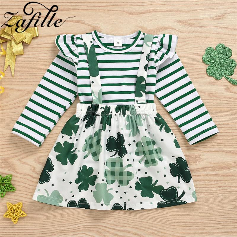 ZAFILLE Shamrock Printed Baby Girl Clothes Set 2021 Spring St. Patrick's Day Children Costume Toddler Girl Outfits Kids Clothes, Green
ZAFILLE Shamrock Printed Baby Girl Clothes Set 2021 Spring St. Patrick's Day Children Costume Toddler Girl Outfits Kids Clothes, Green