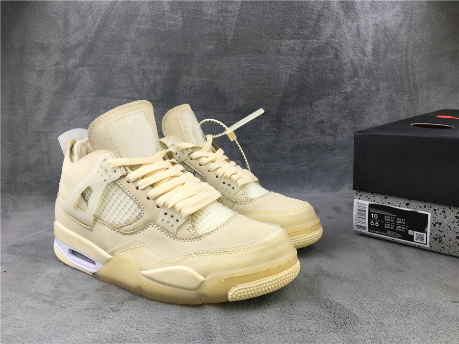 New 4 Off Cream Sail White IV Men SE Neno SP WMNS Mens basquete Muslin Branco Preto Sports Shoes 4s Men Sports Sneakers
New 4 Off Cream Sail White IV Men SE Neno SP WMNS Mens basquete Muslin Branco Preto Sports Shoes 4s Men Sports Sneakers