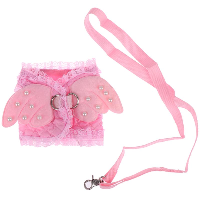 Small Dog Harness and Leash Set Angel Wing Pet Cat Vest Harness with Lace Mesh Padded for Small Puppy Dogs Chihuahua Yorkies
Small Dog Harness and Leash Set Angel Wing Pet Cat Vest Harness with Lace Mesh Padded for Small Puppy Dogs Chihuahua Yorkies