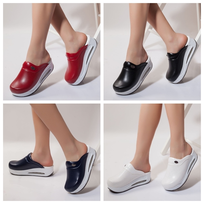 Orthopedic Sabo Women Heels Slippers Sandals Shoes Nurse Doctor Casual Quality Soft Comfort Anti-Slip Clogs 211224, 526
Orthopedic Sabo Women Heels Slippers Sandals Shoes Nurse Doctor Casual Quality Soft Comfort Anti-Slip Clogs 211224, 526