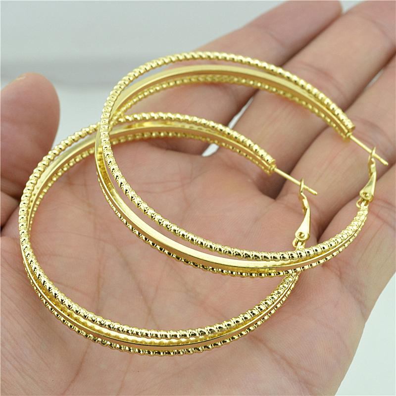 Big circle Hoop Earrings for women Fashion jewelry Accessories round Exaggerated personality style youth girls ladies Earrings
Big circle Hoop Earrings for women Fashion jewelry Accessories round Exaggerated personality style youth girls ladies Earrings