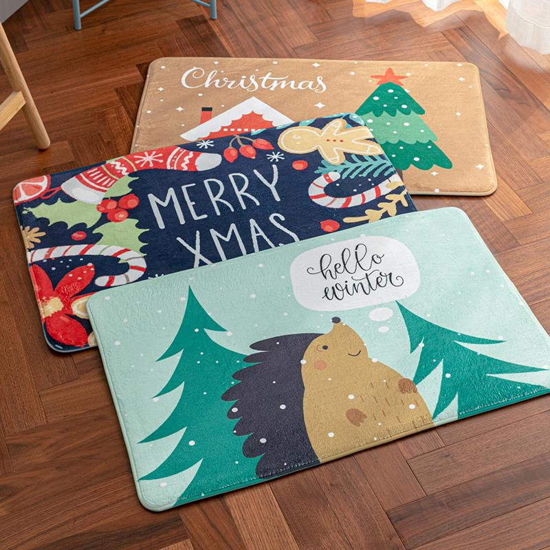 Christmas Door Floor Mat Living Room Entrance Porch Mat Cartoon Floor Bedroom Bathroom Carpet, 20
Christmas Door Floor Mat Living Room Entrance Porch Mat Cartoon Floor Bedroom Bathroom Carpet, 20
