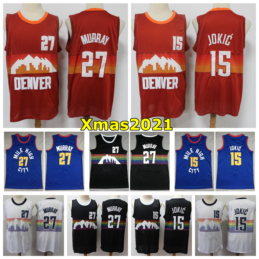2021 Mens 15Nikola 15 Jokic Jamal 27 Murray Jersey Stitched City Denvers Edition 27 Murray 15 Jokic Red Basketball Jersey With Real Logo Tag, Black;red
2021 Mens 15Nikola 15 Jokic Jamal 27 Murray Jersey Stitched City Denvers Edition 27 Murray 15 Jokic Red Basketball Jersey With Real Logo Tag, Black;red