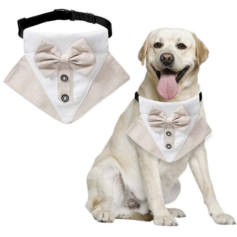 2 Pcs Cute Fashion Bow Tie Suit Style Dog Collar Adjustable Necklace Chain Cool Cosplay Decoration Pet Decor Supplies for Cats P, Dark brown
2 Pcs Cute Fashion Bow Tie Suit Style Dog Collar Adjustable Necklace Chain Cool Cosplay Decoration Pet Decor Supplies for Cats P, Dark brown