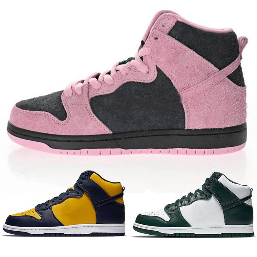 New SB Dunk High Invert Celtics Michigan Varsity Pro Green running shoes Skateboarding Midnight Navy Men Women trainers Sports Sneakers, White;red
New SB Dunk High Invert Celtics Michigan Varsity Pro Green running shoes Skateboarding Midnight Navy Men Women trainers Sports Sneakers, White;red