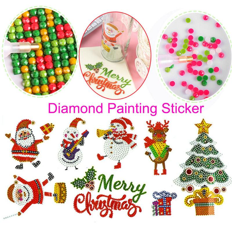 Paintings Round Diamond Painting Christmas Full Drill DIY Special Shaped 5D Sticker Decoration For Kids And Adults
Paintings Round Diamond Painting Christmas Full Drill DIY Special Shaped 5D Sticker Decoration For Kids And Adults