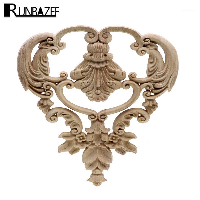 RUNBAZEF Vintage Wood Carved Decal Corner Onlay Applique Frame Furniture Wall Unpainted Home Decoration Door Decor Crafts Square1
RUNBAZEF Vintage Wood Carved Decal Corner Onlay Applique Frame Furniture Wall Unpainted Home Decoration Door Decor Crafts Square1
