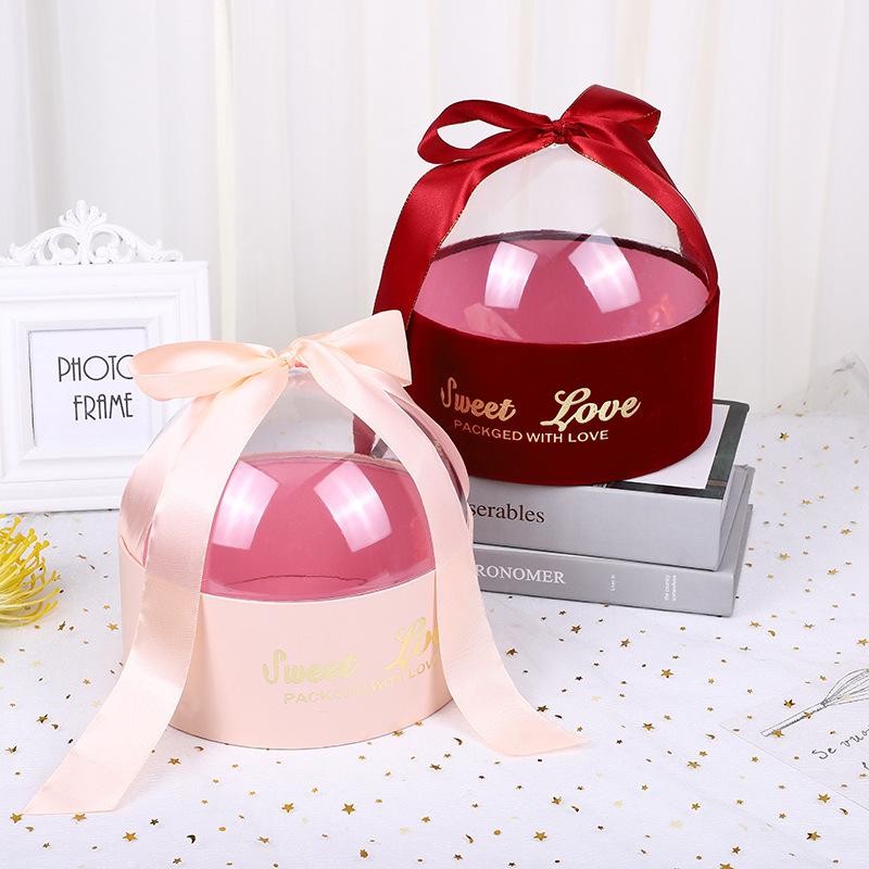 3pcs Gift Box Christmas Wedding Candies Box Transparent Acrylic round Souvenir packaging flower Valentine's Day Party
3pcs Gift Box Christmas Wedding Candies Box Transparent Acrylic round Souvenir packaging flower Valentine's Day Party