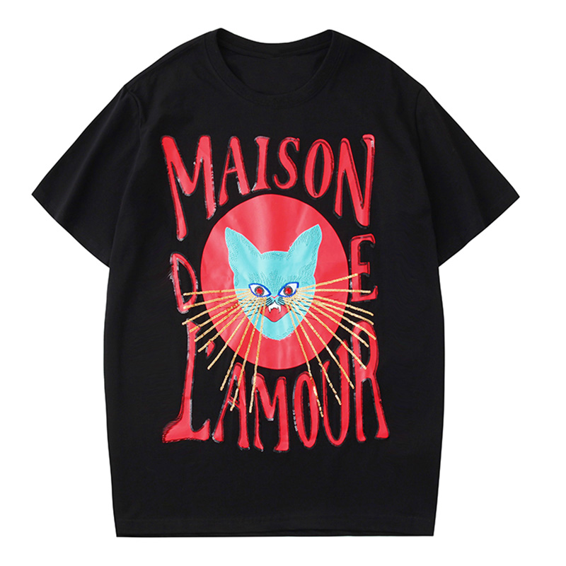 20SS Famous Mens Stylist T Shirts Mens Cat Printed Fashion Short Sleeves Men Women High Quality Breathable Stylist Tees, Ivory
20SS Famous Mens Stylist T Shirts Mens Cat Printed Fashion Short Sleeves Men Women High Quality Breathable Stylist Tees, Ivory