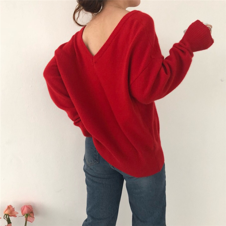 Colorfaith New 2019 Autumn Winter Women's Sweaters Loose Casual Fashionable Minimalist Tops Korean Style Knitting Ladies SW7113 T200101