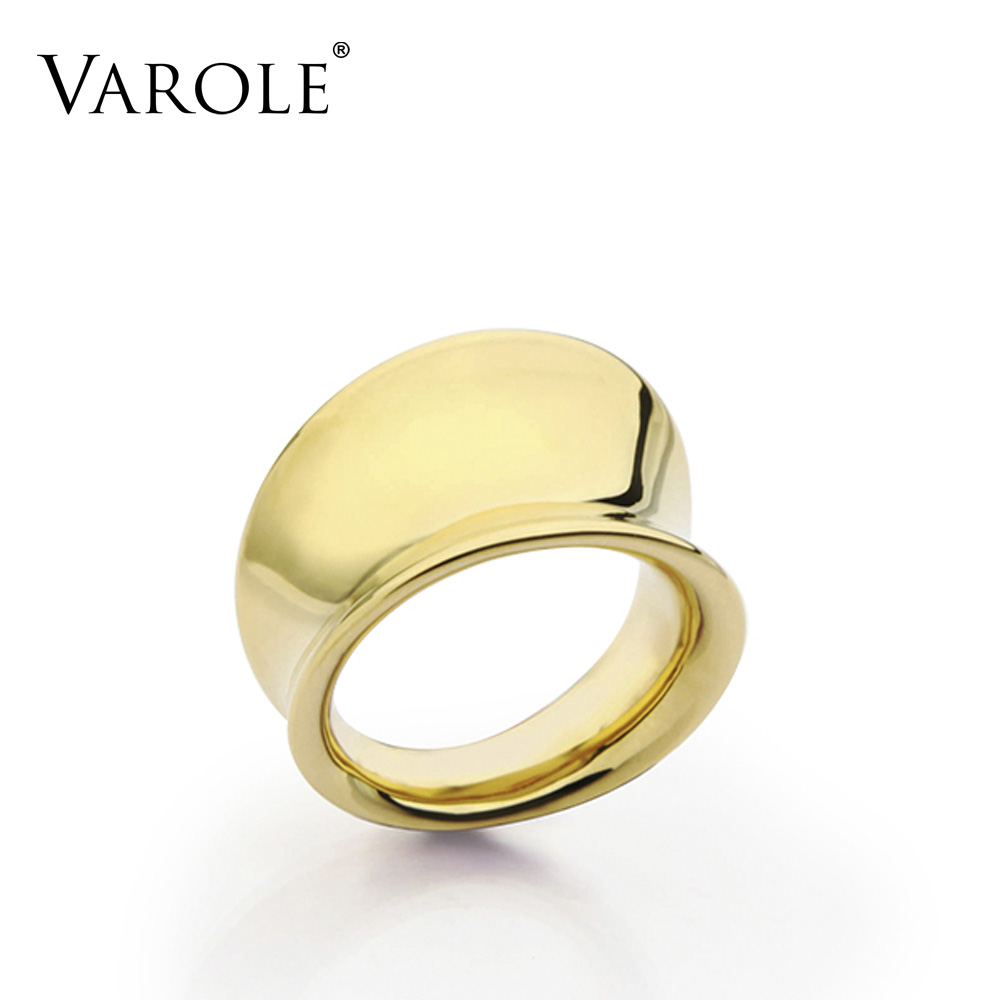 VAROLE Smooth Surface Rings Simple Design Gold Color Midi Ring Knuckle Rings For Women Jewelry Bagues Anillos Mujer Anel
VAROLE Smooth Surface Rings Simple Design Gold Color Midi Ring Knuckle Rings For Women Jewelry Bagues Anillos Mujer Anel