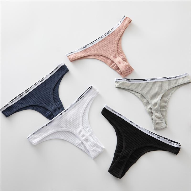 New Fashion Women Pure Cotton Low Waist Thongs Girls Cotton Underwear Women T-shaped Pants Seamless Underpants Sexy Briefs, 706 bean flou
New Fashion Women Pure Cotton Low Waist Thongs Girls Cotton Underwear Women T-shaped Pants Seamless Underpants Sexy Briefs, 706 bean flou