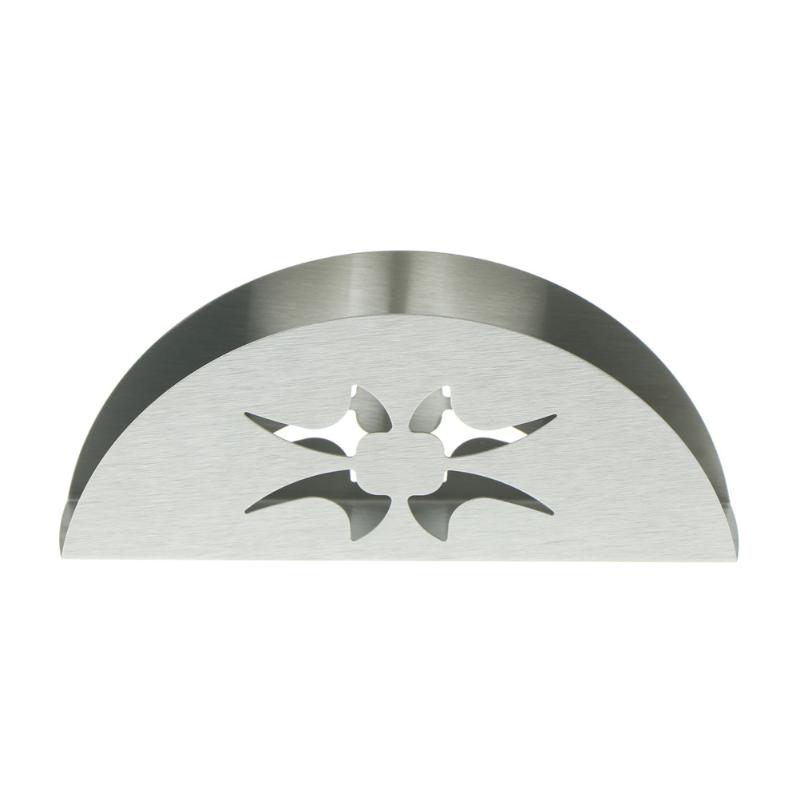 1Pc Fan-shaped Sector Stainless Steel Napkin Holder Organizer Container Tissue Holder Case Boxes Table Decoration
1Pc Fan-shaped Sector Stainless Steel Napkin Holder Organizer Container Tissue Holder Case Boxes Table Decoration