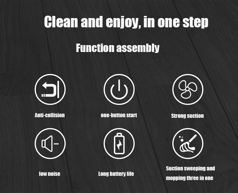 3 in 1 vacuum cleaner wireless USB charging smart sweeping robot automatic sweeper household floor sweeper310n