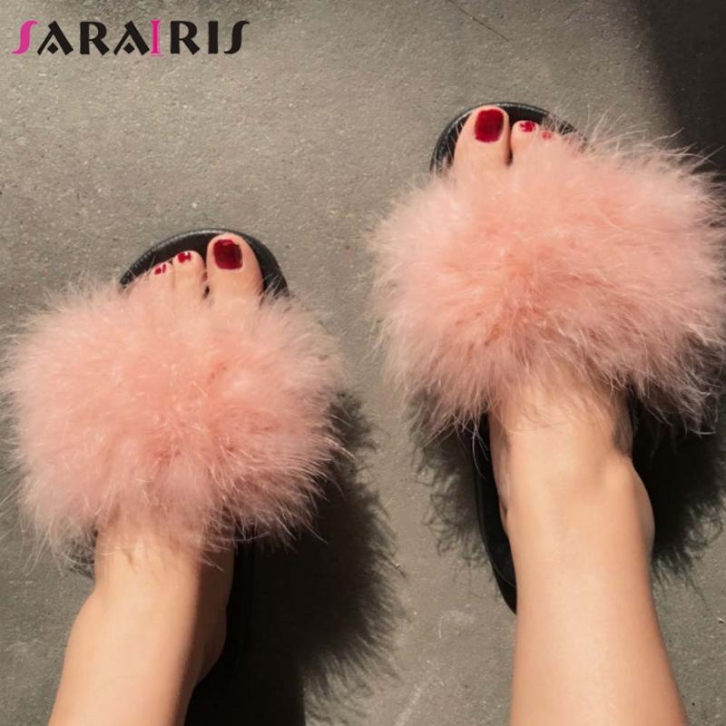 sarairis ins hot female fashion beach vacation summer slippers brand design slippers women faux fur slides flat with shoes woman, White
sarairis ins hot female fashion beach vacation summer slippers brand design slippers women faux fur slides flat with shoes woman, White