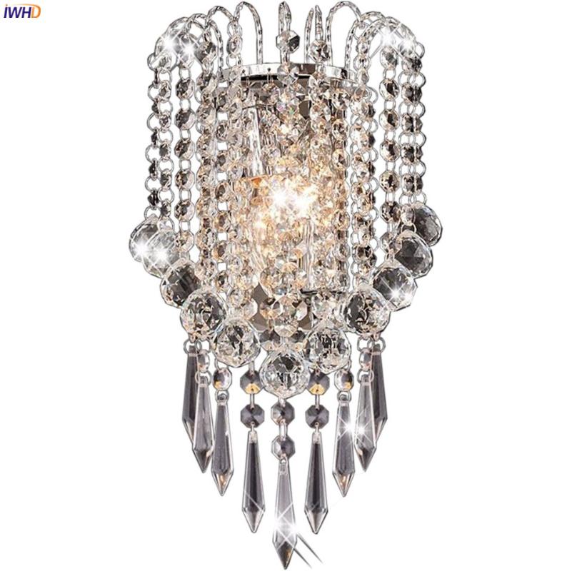 IWHD Modern Simple LED Wall Light Fixtures Bedroom Bathroom Mirror Stair Lights Crystal Wall Lamp Sconce Aplique Pared Wandlamp
IWHD Modern Simple LED Wall Light Fixtures Bedroom Bathroom Mirror Stair Lights Crystal Wall Lamp Sconce Aplique Pared Wandlamp