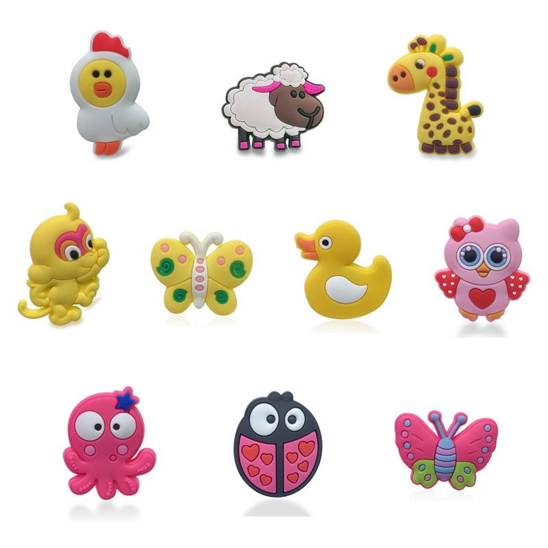 moq=2lots cute animals big eyes shoe charms jibitz for croc wholesale soft rubber PVC charms accessories promotional gift for children, White;pink
moq=2lots cute animals big eyes shoe charms jibitz for croc wholesale soft rubber PVC charms accessories promotional gift for children, White;pink