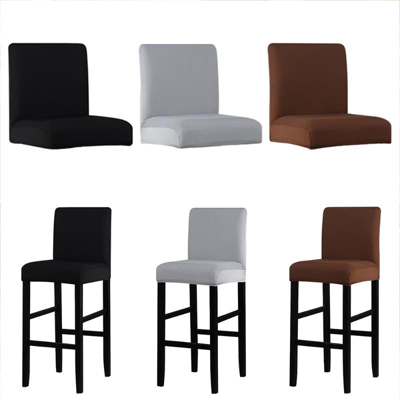 2 Pcs/lot Solid Chair Covers Spandex Polyester Bar Stool Chairs Slipcover Home Hotel Banquet Dining High Chair Decorations
2 Pcs/lot Solid Chair Covers Spandex Polyester Bar Stool Chairs Slipcover Home Hotel Banquet Dining High Chair Decorations