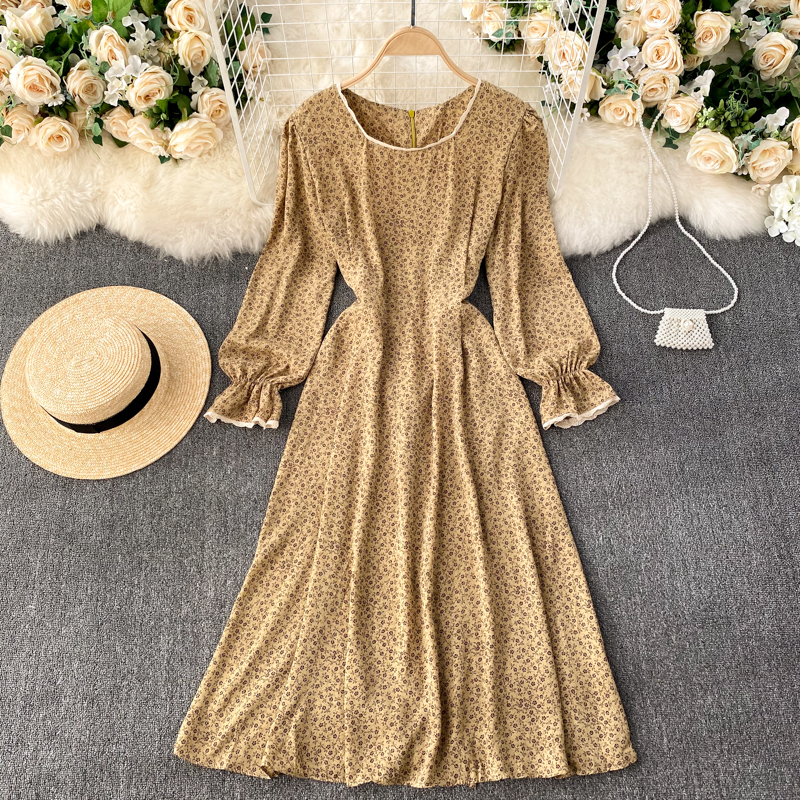 2021 New Singiny retro floral female square neck puff rentals even dressed the boho line impression holiday dress long B93P, Black floral
2021 New Singiny retro floral female square neck puff rentals even dressed the boho line impression holiday dress long B93P, Black floral