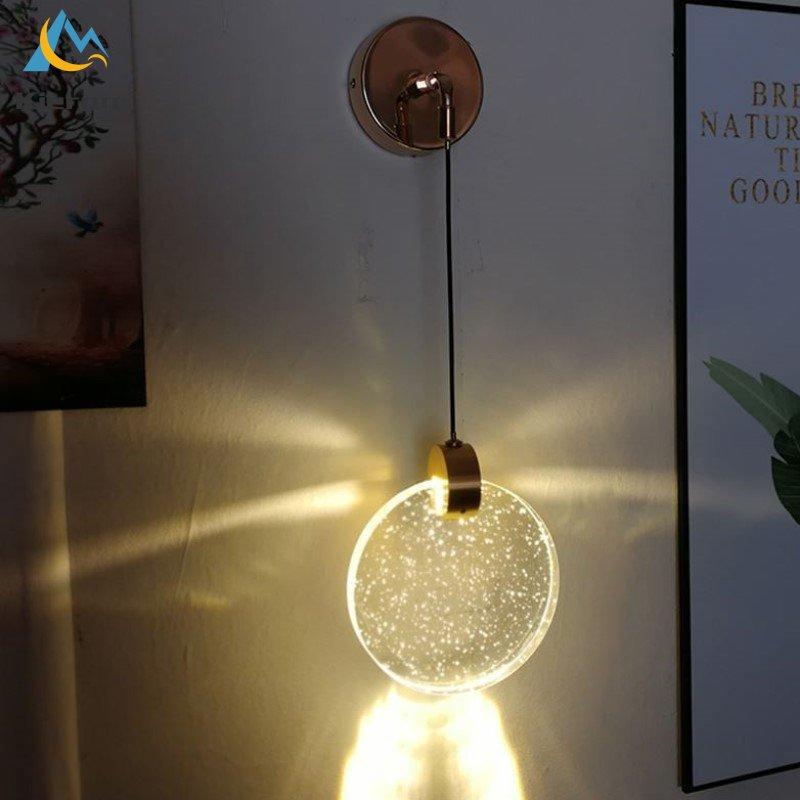 Modern Simple Crystal Ball LED Walllamp Living Room Bedroom Bedside Wall Lamp Room Decorat Background Mirror Front Wall Light
Modern Simple Crystal Ball LED Walllamp Living Room Bedroom Bedside Wall Lamp Room Decorat Background Mirror Front Wall Light