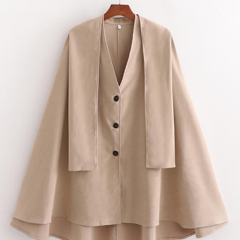 2021 New Xd 3223- Autumn Europe and the United States Women's Female Bowknot Cape Coat 5lz7, See chart
2021 New Xd 3223- Autumn Europe and the United States Women's Female Bowknot Cape Coat 5lz7, See chart
