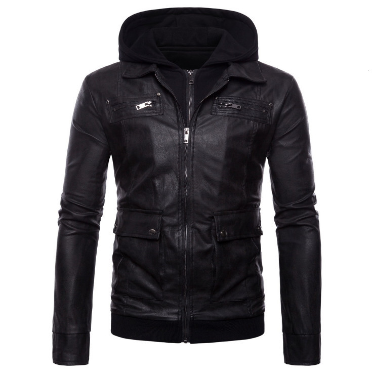2021 New Autumn Casual Jackets From Cycle Cyclone Masculine False Parts with Leather Jacket 10VG, Black
2021 New Autumn Casual Jackets From Cycle Cyclone Masculine False Parts with Leather Jacket 10VG, Black