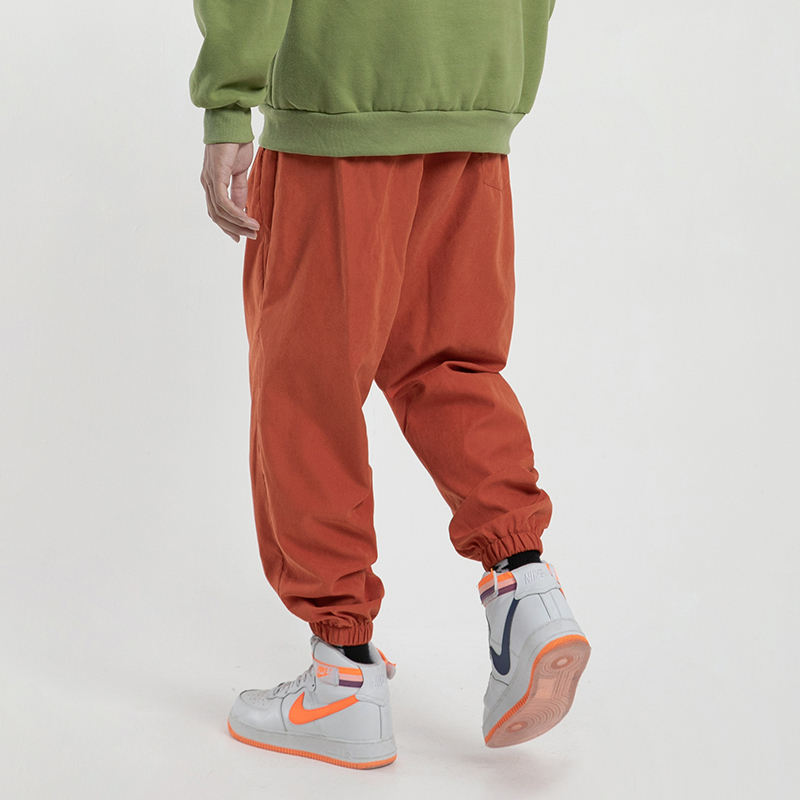 SingleRoad Mens Harem Baggy Pants Joggers Men Orange Cold Feeling Hip Hop Japanese Streetwear Sweatpants Trousers Joggers 201218
