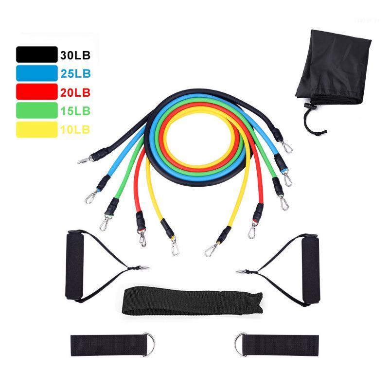 11Pc/Set Fitness Equipment Resistance Bands Workout Elastic Bands Home Body Training Resistance Set Gym Equipment 10-100LB1
11Pc/Set Fitness Equipment Resistance Bands Workout Elastic Bands Home Body Training Resistance Set Gym Equipment 10-100LB1