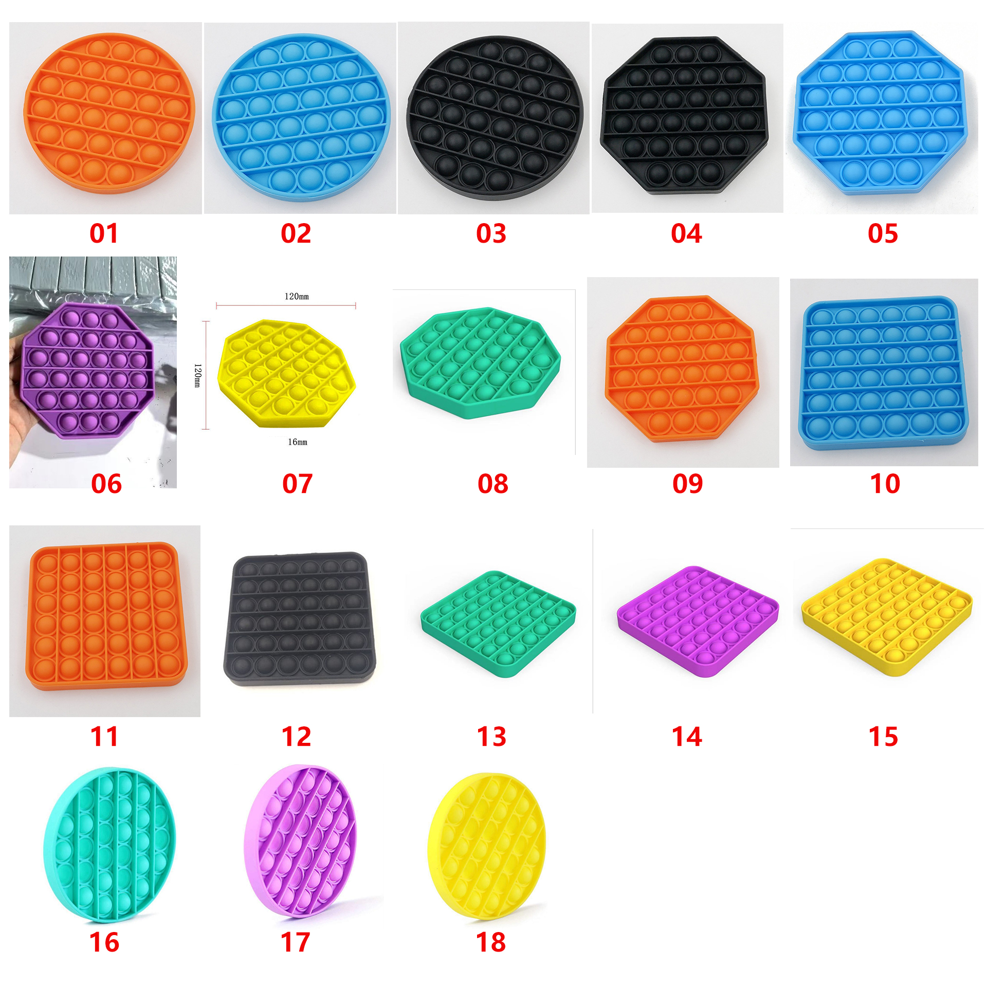 party favor Push Bubble Sensory Fidget Toy Autism Stress Reliever Squeeze Toys sea shipping FFA4592
party favor Push Bubble Sensory Fidget Toy Autism Stress Reliever Squeeze Toys sea shipping FFA4592
