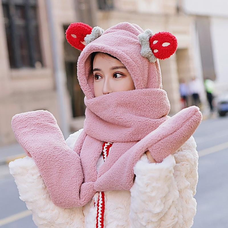 HT3435 Hat Scarf Glove Set Thick Warm Winter Hat Women Cute Winter Accessory Ladies Snow Ski Earflap Cap 3 in 1 Women Set
HT3435 Hat Scarf Glove Set Thick Warm Winter Hat Women Cute Winter Accessory Ladies Snow Ski Earflap Cap 3 in 1 Women Set