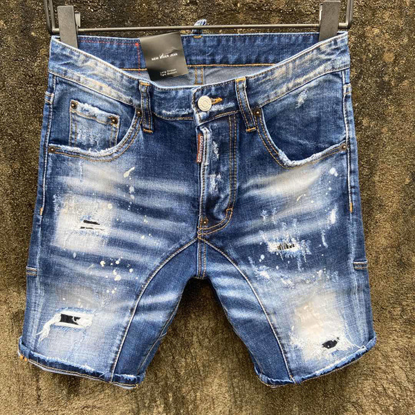 New Summer Mens Holes Denim Shorts Fashion Men Denim Jeans Slim Straight Pants Trend Mens Designer Denim shorts, Blue
New Summer Mens Holes Denim Shorts Fashion Men Denim Jeans Slim Straight Pants Trend Mens Designer Denim shorts, Blue