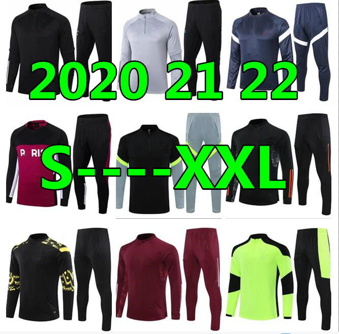 2021 22 Men and kids soccer tracksuit football training 20 21 22 clothing tracksuits jogging Survêtement chándal futbol, Black
2021 22 Men and kids soccer tracksuit football training 20 21 22 clothing tracksuits jogging Survêtement chándal futbol, Black