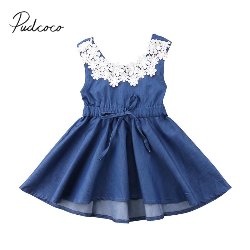 Girl's Dresses 2021 Brand Toddler Infant Child Kids Princess Baby Girls Summer Lace Floral Denim Party Dress Cute Sleeveless Sundress 1-6T, Red;yellow
Girl's Dresses 2021 Brand Toddler Infant Child Kids Princess Baby Girls Summer Lace Floral Denim Party Dress Cute Sleeveless Sundress 1-6T, Red;yellow