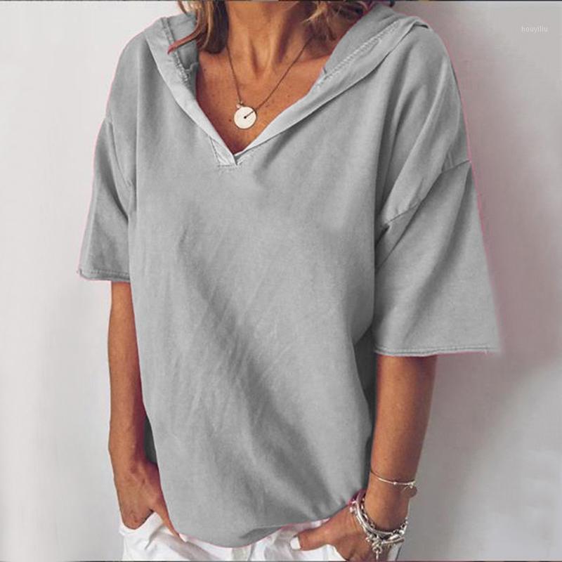 2020 4 colors Ladies Solid color Hooded T Shirt Women Large size Comfort Tshirt Plus Size Short Sleeve1, Gray
2020 4 colors Ladies Solid color Hooded T Shirt Women Large size Comfort Tshirt Plus Size Short Sleeve1, Gray