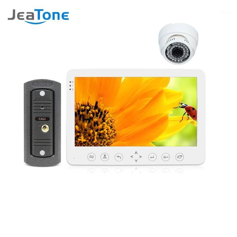 JeaTone 7''HD Wired Intercom for Home Video Doorbell Monitor IR Night Vision Motion Sensor for Home Security+1200TVL indoor Cam1
JeaTone 7''HD Wired Intercom for Home Video Doorbell Monitor IR Night Vision Motion Sensor for Home Security+1200TVL indoor Cam1