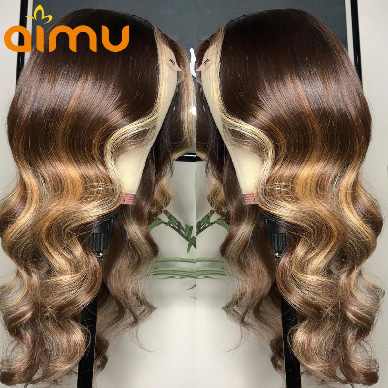 Wavy Ombre Honey Blonde Highlight 27 Brazilian Lace Part Human Hair Wigs HD Transparent Lace Frontal Wigs Glueless Body Wave, As pic
Wavy Ombre Honey Blonde Highlight 27 Brazilian Lace Part Human Hair Wigs HD Transparent Lace Frontal Wigs Glueless Body Wave, As pic