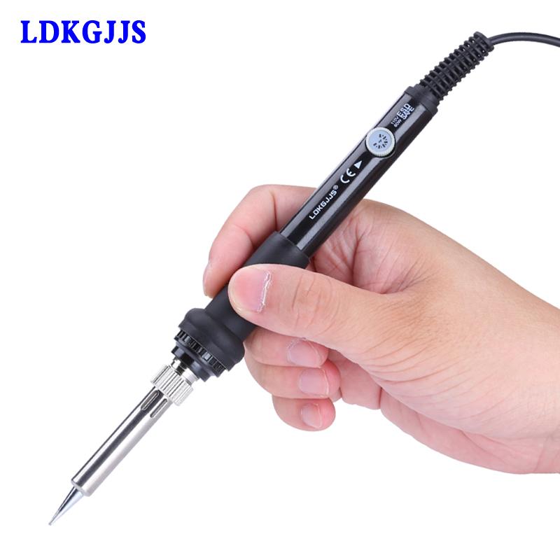 110V/220V 60W Electric Soldering Iron Solda Adjustable Temperature Welding Solder Iron Fast Heating Electronic Repair Tools
110V/220V 60W Electric Soldering Iron Solda Adjustable Temperature Welding Solder Iron Fast Heating Electronic Repair Tools