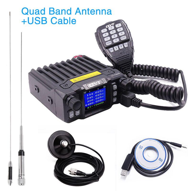 QYT KT-7900D 25W Quad Band Car Mobile Two Way Radio Walkie Talkie KT7900D 144/220/350/440MHZ 4 Bands KT 7900D Mobile Transicever
QYT KT-7900D 25W Quad Band Car Mobile Two Way Radio Walkie Talkie KT7900D 144/220/350/440MHZ 4 Bands KT 7900D Mobile Transicever