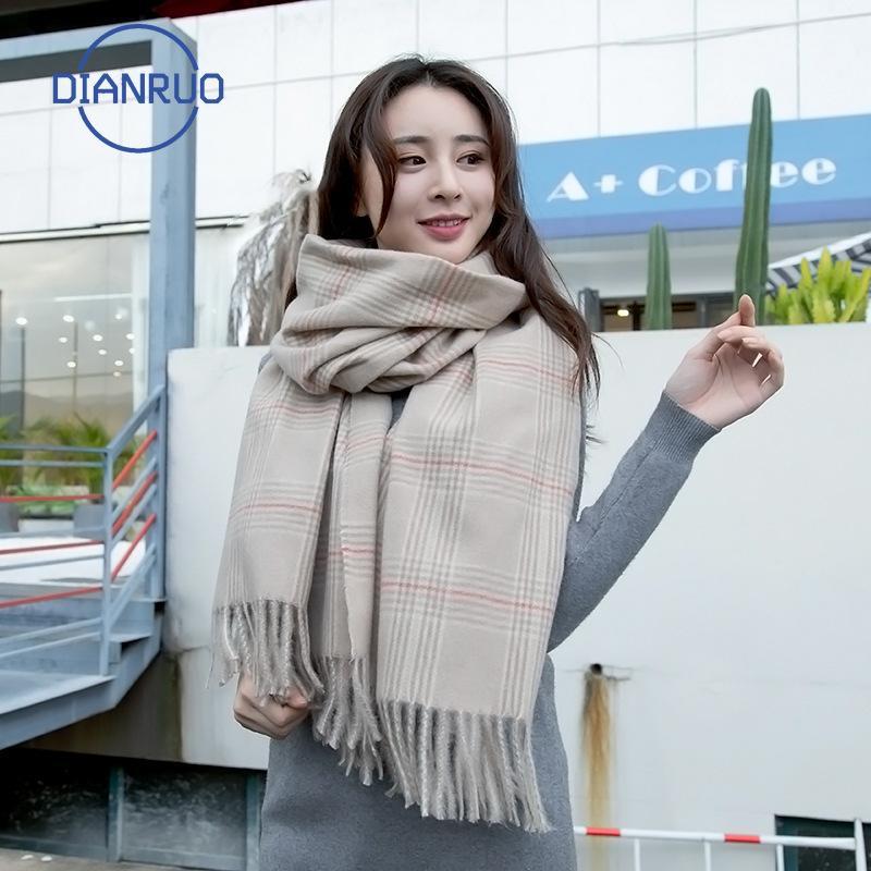 DIANRUO 2020 Women Polychromatic Tasselsscarf Fashion Plaid Winter Scarves for Ladies Cashmere Shawls Wraps Warm Neck R3201
DIANRUO 2020 Women Polychromatic Tasselsscarf Fashion Plaid Winter Scarves for Ladies Cashmere Shawls Wraps Warm Neck R3201